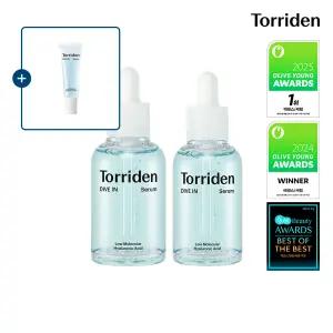 [SET] 토리든 다이브인 저분자 히알루론산 세럼 50ml+40ml (+다이브인 세럼 10ml)