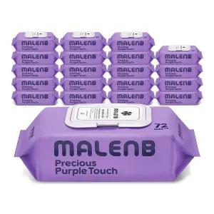 마렌비 물티슈 프리셔스 퍼플터치 72매 (20팩) 80평량 고평량