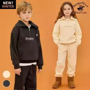 [폴로클럽] 메이플반집업기모상하세트