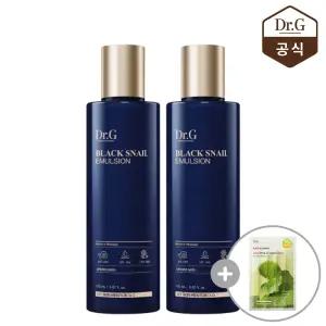 닥터지 블랙 스네일 에멀전 150ml 2개 + 레드 블레미쉬 쿨 수딩 마스크 1매