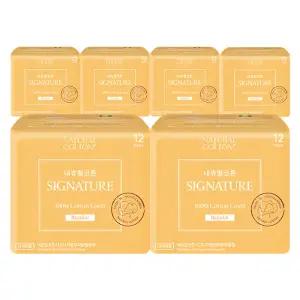 내츄럴코튼 [시그니처] 중형 12Px6팩