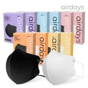 에어데이즈 KF94 마스크 50매 모음 더뉴플러스 대형 / 소형 중형 대형 엑스트라 슬림핏