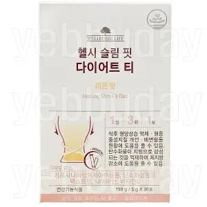 코리아나 웰빙라이프 헬시 슬림 핏 다이어트 티 - 레몬맛