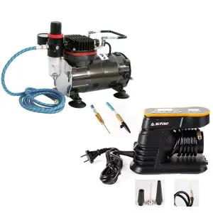 다용도 축구공 농구공 볼류 튜브 전기 에어컴프레셔 다목적 공기 주입기