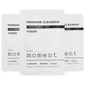 위드모먼트 일회용 여성청결제 3ml x 1000개 여행용 휴대용 여성 세정제 청결제