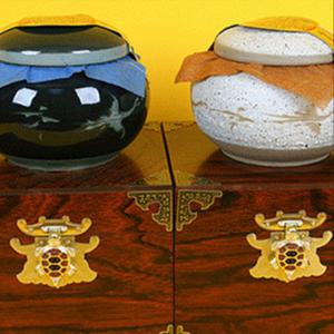 고가구 도자기 토종꿀/꿀용량 800g/선물용꿀