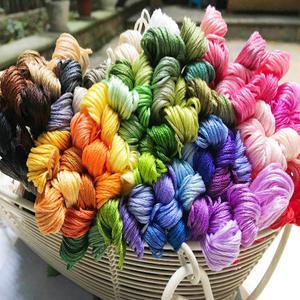 50p,100p/자수실 십자수 프랑스자수 실팔찌 diy 공예 세트