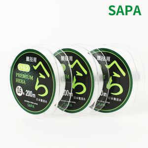 싸파 프리미엄 헤라낚싯줄-200M 선택형 원줄(도사) 목줄(하리스) 일본제원사