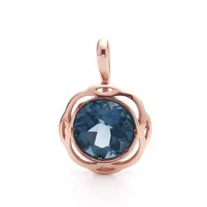 [도로시] 14k 블루아우라 펜던트_천연석