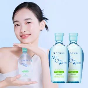 센카 올 클리어 워터 미셀라 포뮬러 프레시 230ml 2개