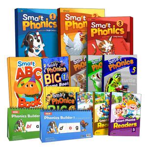 [카드10%] 이퓨쳐 SMART PHONICS 스마트 파닉스 1 2 3 4 5 ABC Book Student Book WorkBook Readers Big Game Builder 교재 워크북 알파벳 리더스 빅 게임북 빌더 세트 책