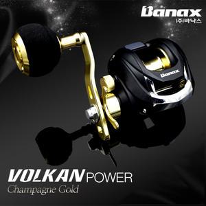 볼칸파워 106PW 베이트릴 샴페인 문어 타이라바 낚시