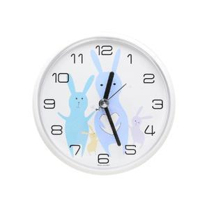 국산 욕실 화장실 주방 흡착 붙이는 방수 시계 토끼 / 목욕탕 원형 디자인 벽시계