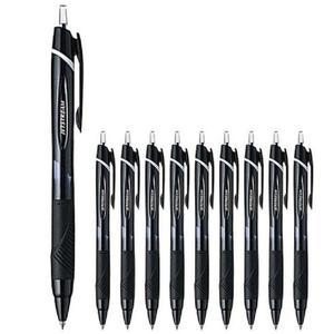 유니 제트스트림 유성볼펜 0.7mm 블랙 10개