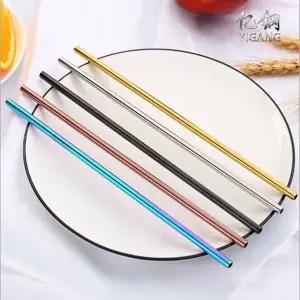 K54 마녀의 스테인레스빨대 버블티 스트로우(5종세트)파우치포함