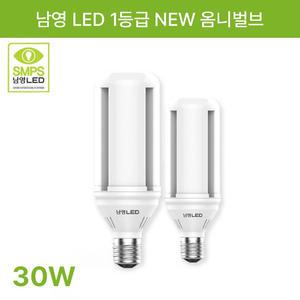 남영LED 1등급 고효율 NEW 옴니벌브 30W[E26]_주광색(하얀빛)