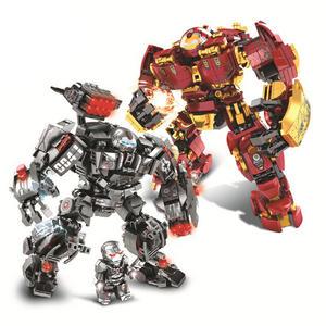 영화 레고 헐크버스터 vs 워머신 버스터 (레고호환)