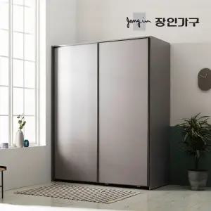 뉴아벨 베이직 매트 행거형 1600 슬라이딩 옷장