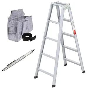 국산 AH사다리 5단 작업용 안전계단 산업용 발디딤대