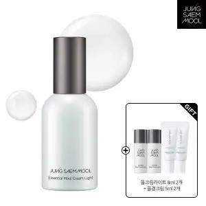 [정샘물](강남점) 에센셜 물 크림 라이트 50ml + 물크림라이트8ml 2개 + 물결크림5ml 2개