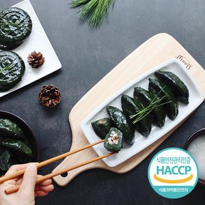 영광모시송편 깨 25개+흑임자깨 25개 생송편 1박스