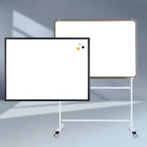 단면 이동식스탠드 + 자석 화이트보드 세트  1200X1800mm
