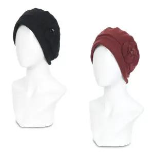 [닥스](센텀시티점)[닥스 모자] 플라워 장식 비니 DK07WEO003