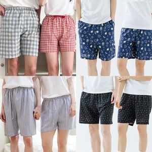 BYC 외 여름 파자마 바지 커플 남성 여성 인견 쿨 잠옷 하의 밴딩 순면 냉장고 아이스 팬츠 빅사이즈 XXL