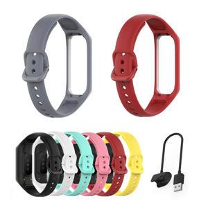 알버트 우레탄밴드 USB충전기 갤럭시 핏2 SM R220호환