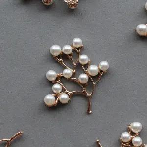 J508 진주가지 금속장식/한복 악세사리 만들기 장식