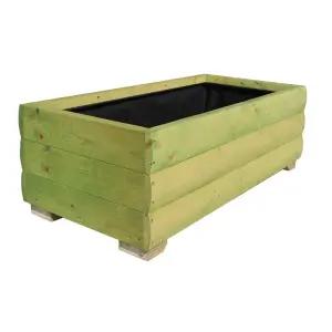 sgr1503 라운드 텃밭화분 텃밭상자 베란다 옥상 방부목 바퀴 원목 나무 바퀴