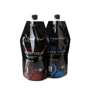 자연바람 오징어 먹물 퀵 스피드 5분 칼라크림 500g