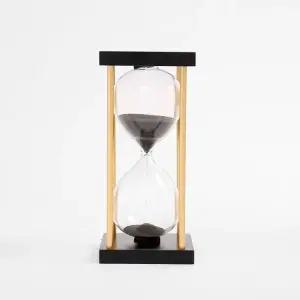 골드라인 우드 모래시계 15분 사우나타이머