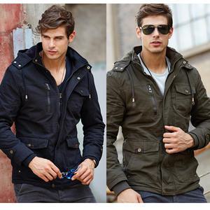 제이피엠 남성 겨울야상 사파리 후드점퍼 기모안감 밀리터리룩 작업복 AH5 겨울용 95~110