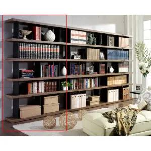 VONI 블랙우드 책장(1200기본)