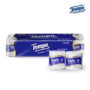 템포 3겹 프리미엄 화장지 24m 10롤 두루마리 휴지 개별포장