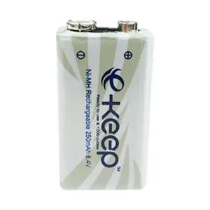 LEXEL 9V 렉셀 정품 충전지 1개입 무선마이크/완구/장난감, 비핏 9V AA AAA 충전기