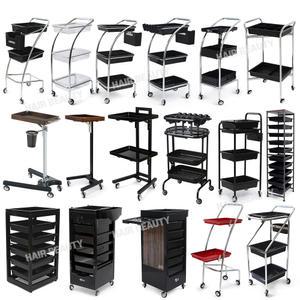 [트레이 모음전] 오로라 미장툴스 이동식 트롤리 미용츄레이 셋트대 작업대 웨곤