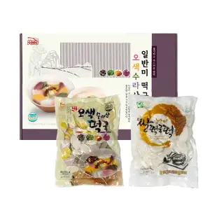 홍푸드 김수미 밥은 먹고 다니냐 오색 일반미 수라상 국내산쌀 천연재료 떡국 선물세트