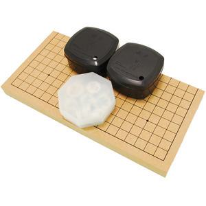 15mm 비도색 신광정석세트/바둑판 장기판 바둑 장기