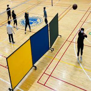 디오브 학교체육 이동식 가림막 칸막이 분리대 체육관