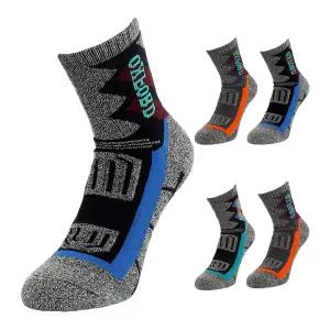 옥스포드 남자 두꺼운 쿠션 중목 기능성 스포츠 등산양말 5족세트