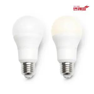 [번개표] LED 전구 10W 주광색 전구색