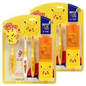 페리오 키즈 양치세트, 3단계, 피카츄, 2개