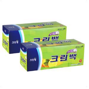 크린랩 크린백 일회용 비닐 위생백 30 x 45 x 300매 대형 x 2개