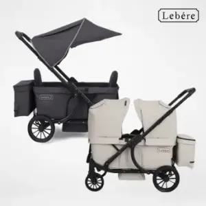 2025 르베르 유아 웨건 쌍둥이 유모차 캐노피 2인용+4종 사은품 (캐노피+트레