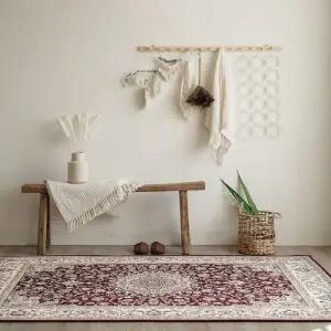 [텐바이텐]서닐 수입러그 거실러그 페르시안카페트(와인200x290)