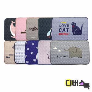 [디버스톡] 면 욕실 발 매트(사각)