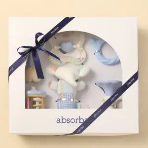 [롯데백화점]압소바 (압소바뱀띠해출산선물) 엘피딸랑이세트AXA367P3M-KA (선물포장)