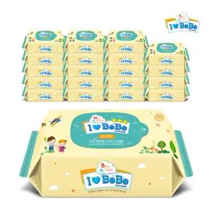 아이보리 20매 20팩 휴대리필형 아기물티슈